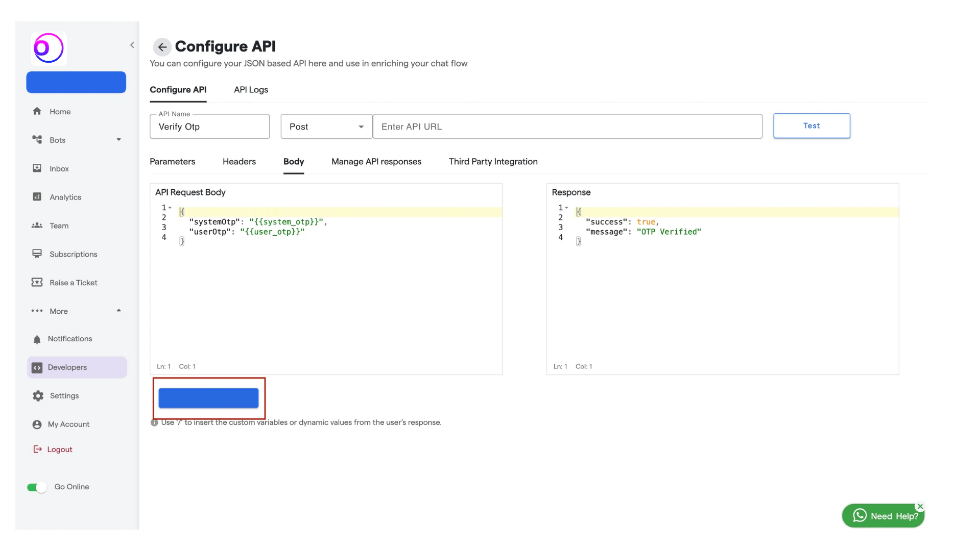 240 Chatbot User Authentication OmnifitAI Resource C 13 Pn