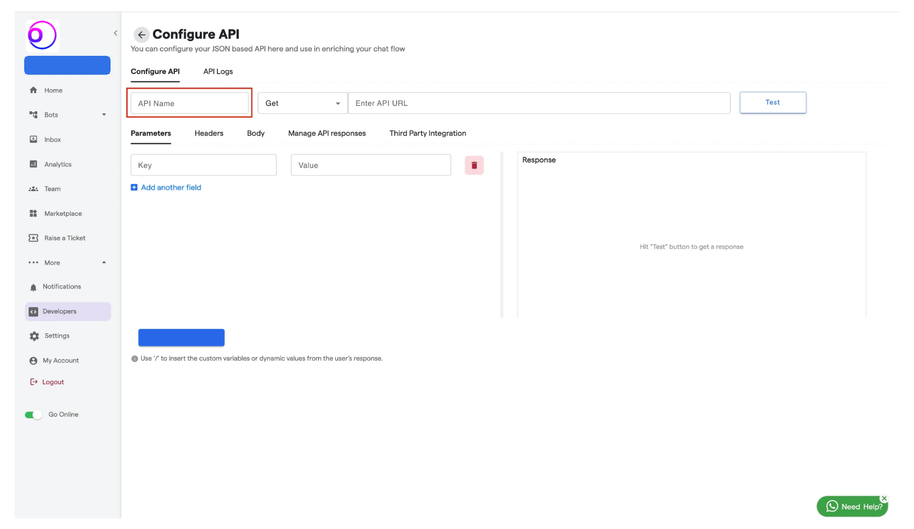 240 Chatbot User Authentication OmnifitAI Resource C 3 Pn