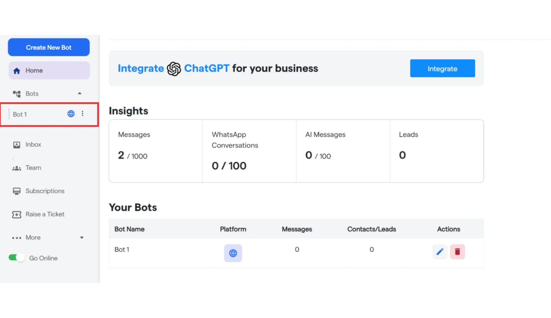 6 Landing Page Chatbot OmnifitAI Resource Centre 4 Pn