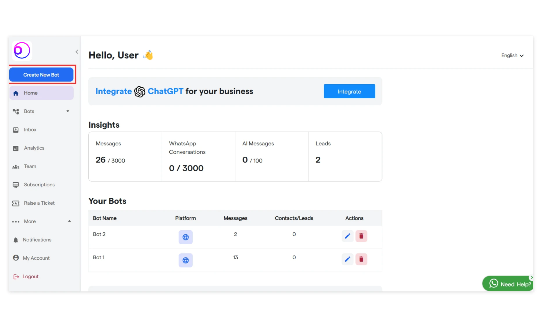 8 Instagram Chatbot OmnifitAI Resource Centre 1 Pn