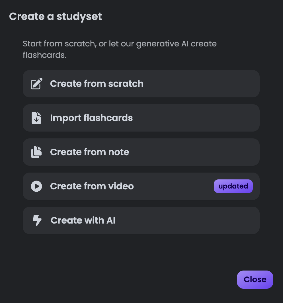 Importing - OmniSets Docs