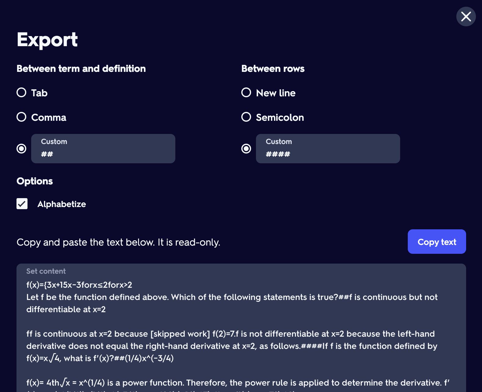 Importing - OmniSets Docs