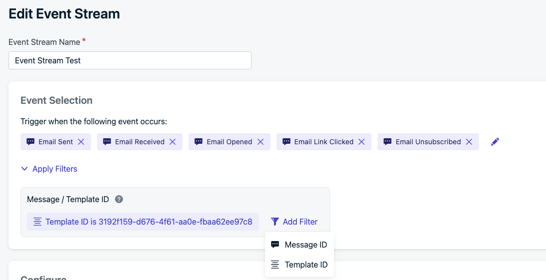Event Streaming In Rest Api Event Streams - OneSignal