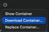 Download container