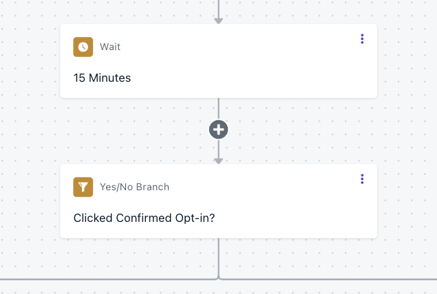 Wait Node and Yes/No Branch
