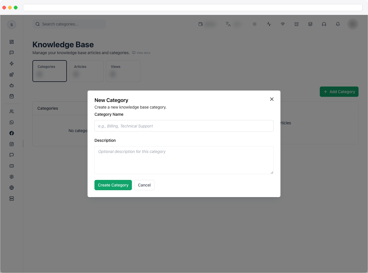 The Add Article dialog showing Title, Content Type, Content, and Publish article