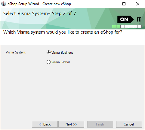 Select Visma ERP system
