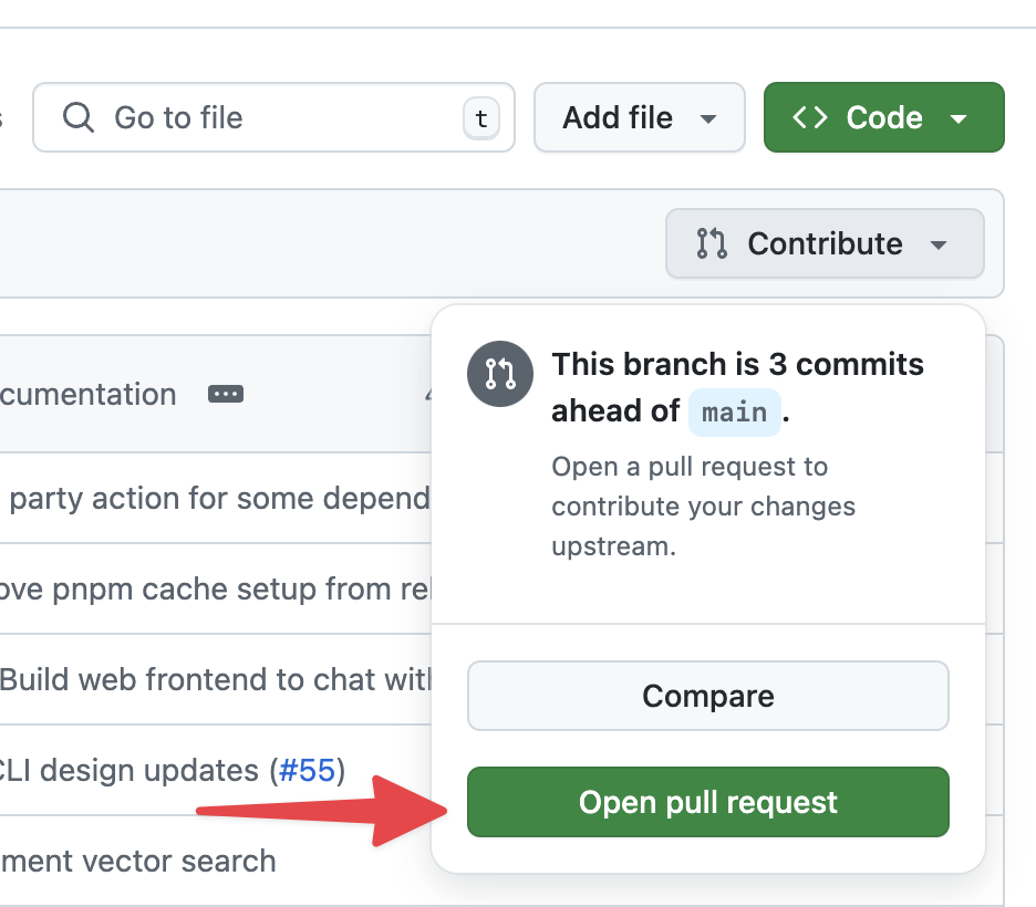 pull request