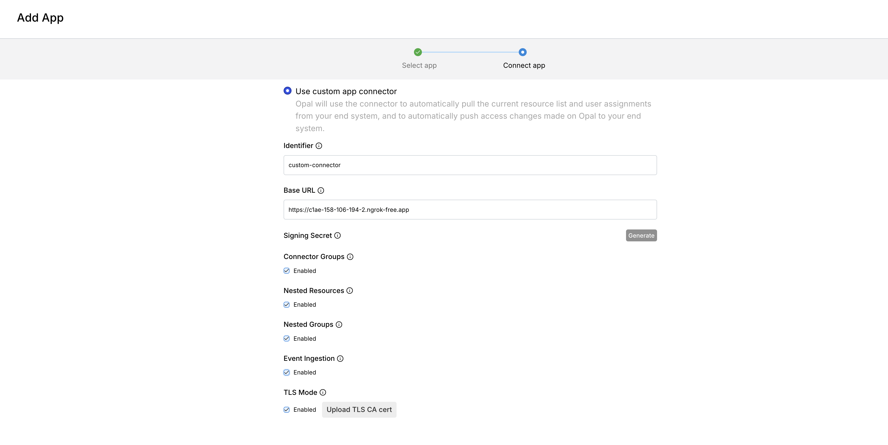 Create your own connector - Opal Security Docs