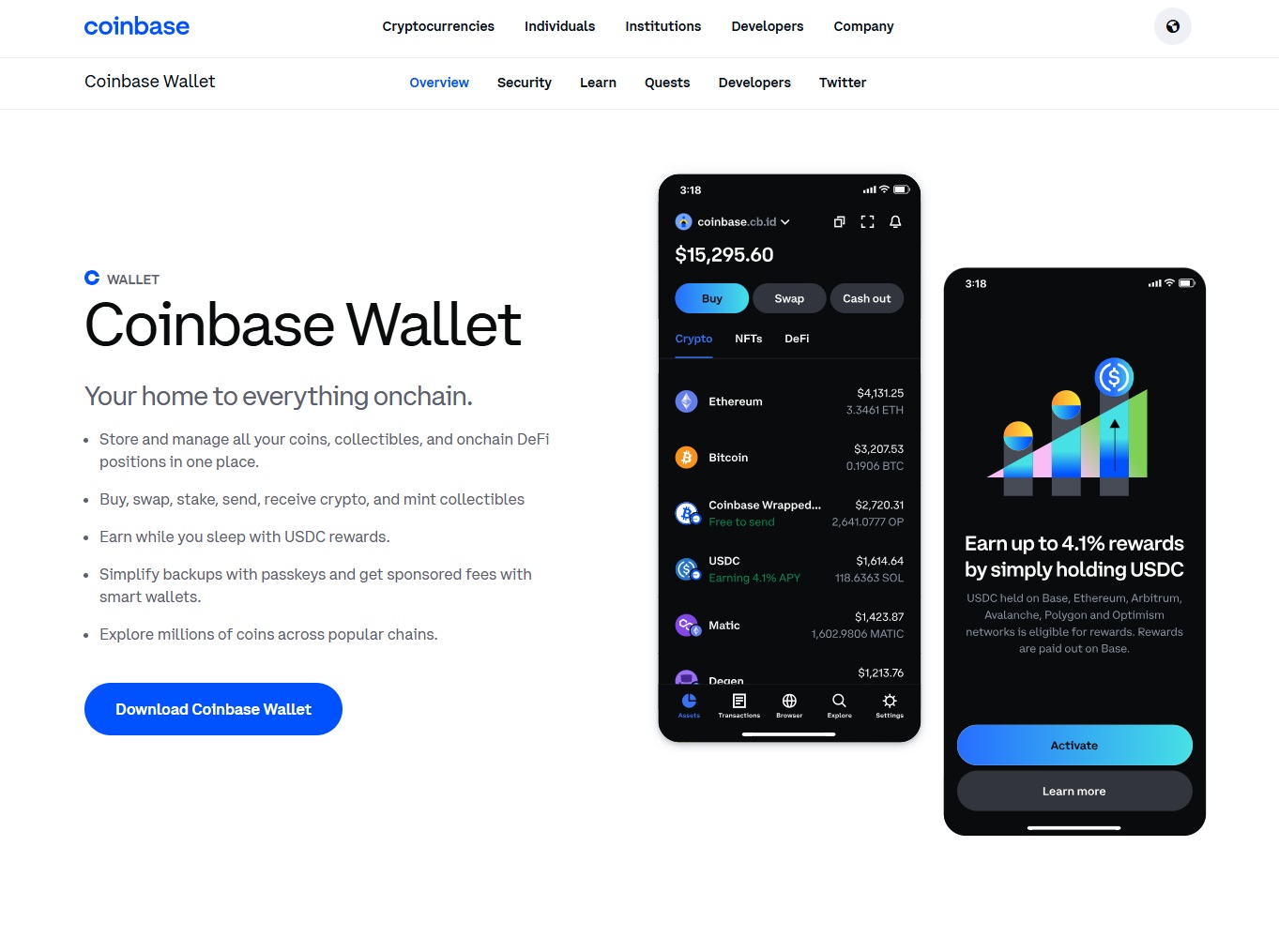 Coinbase Extension