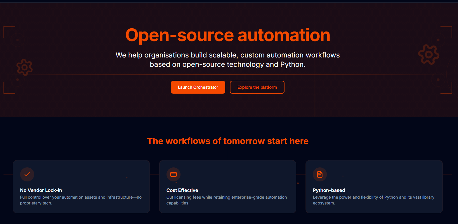 OpenAutomate Platform
