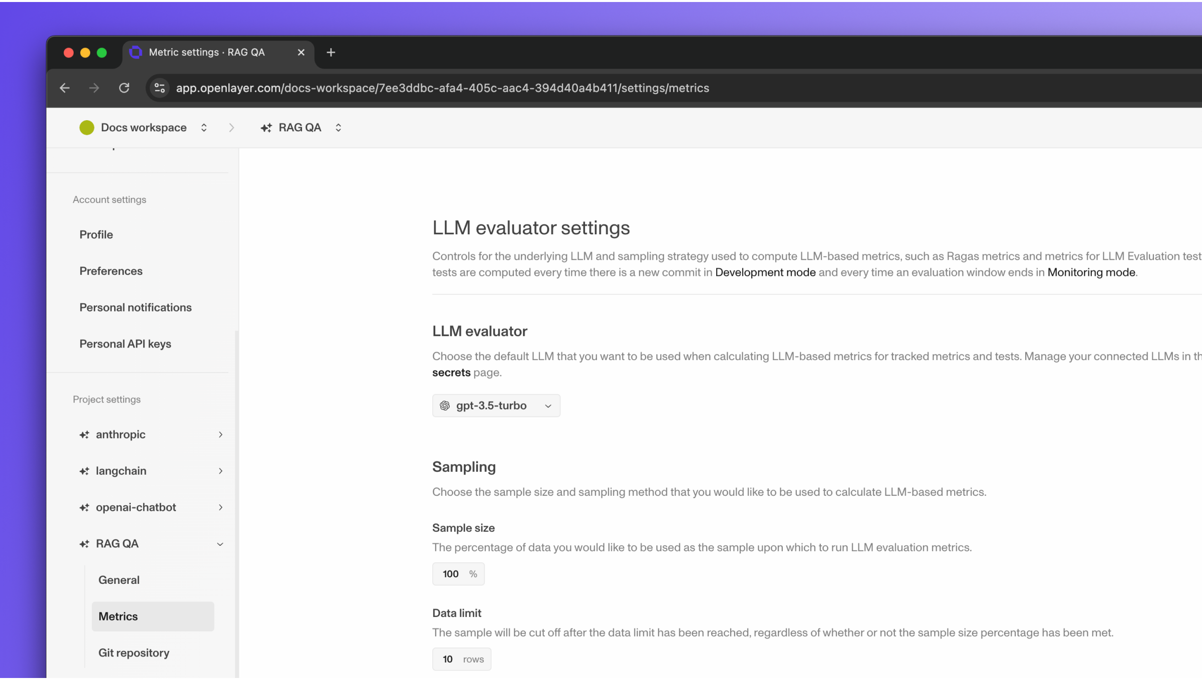 LLM evaluator with OpenAI