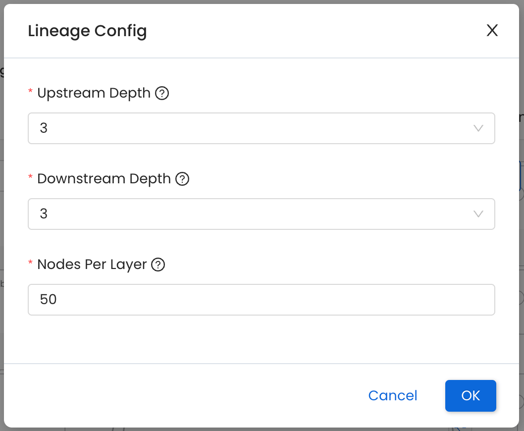 Lineage Config