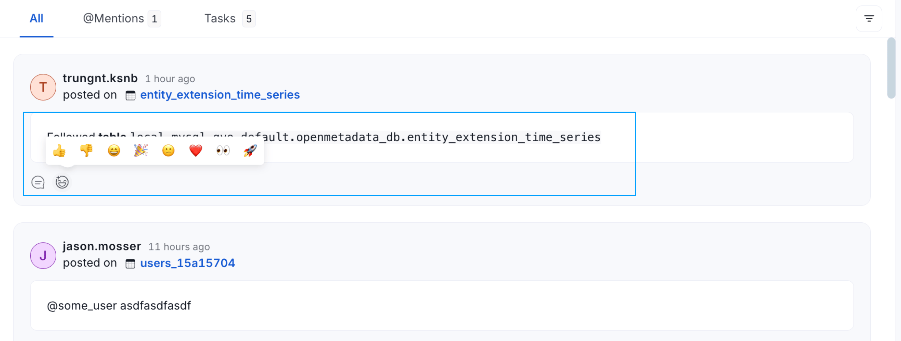 React with Emojis