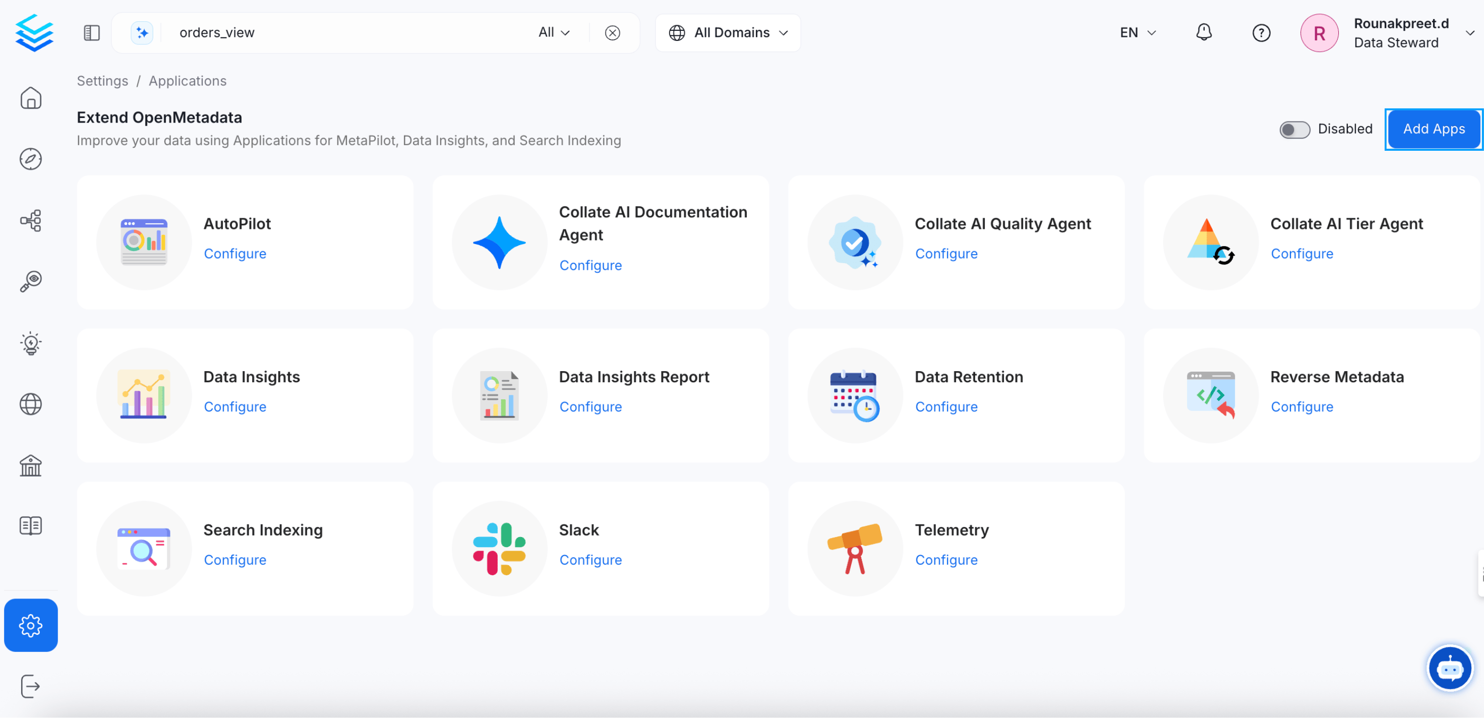 Add Apps