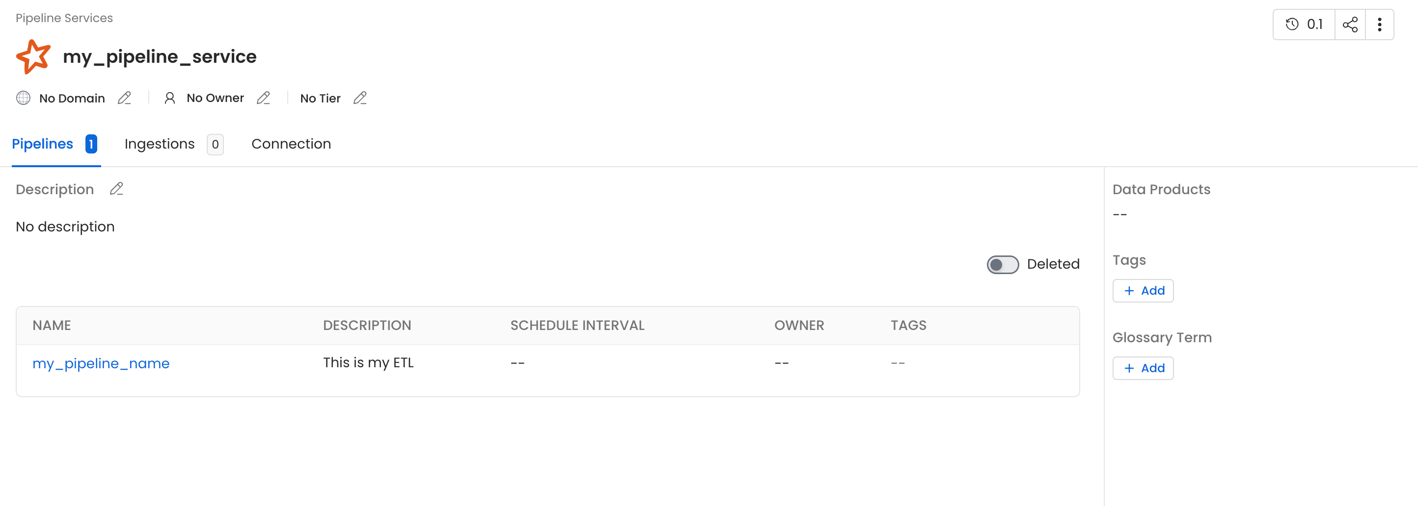 Spark Pipeline Service