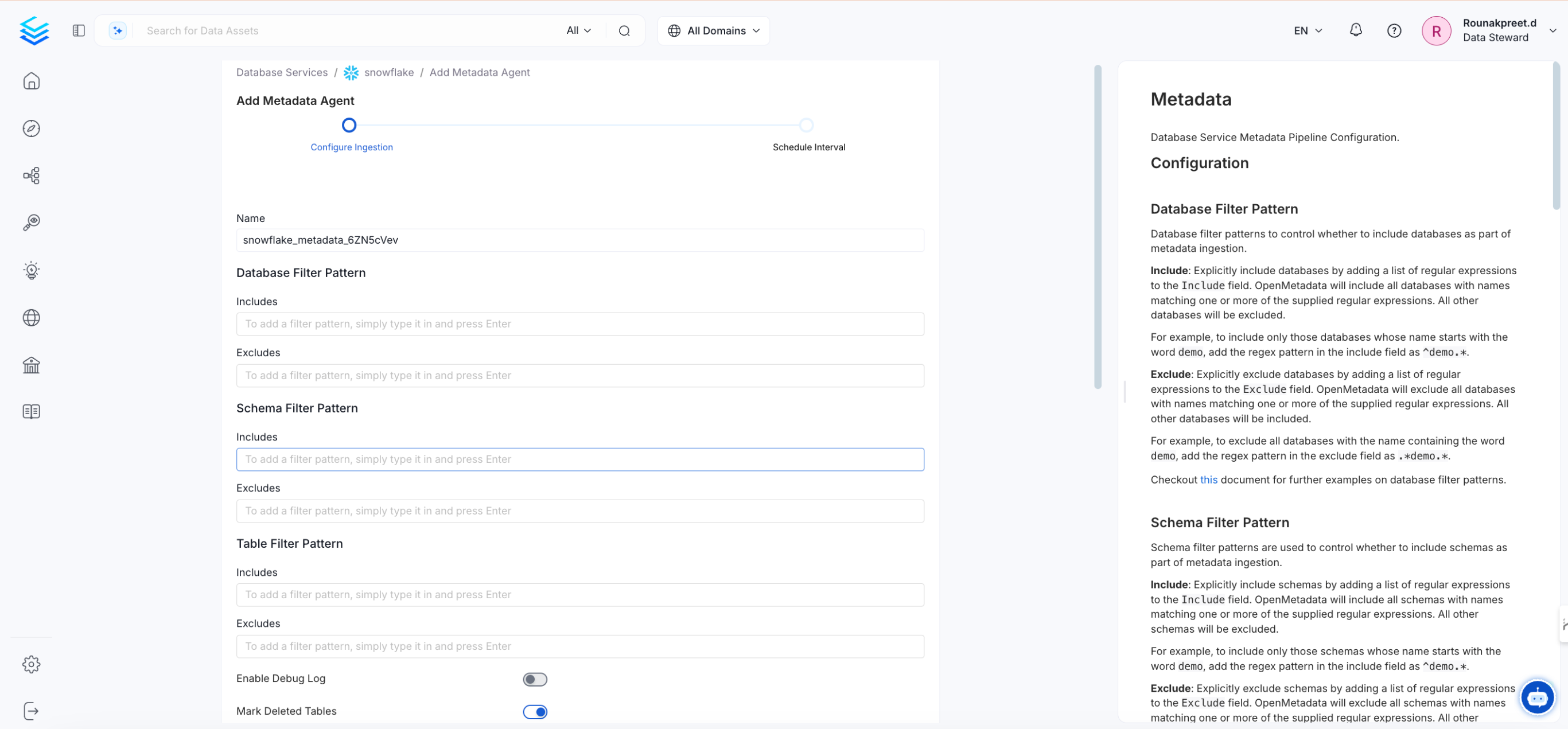 Configure Ingestion