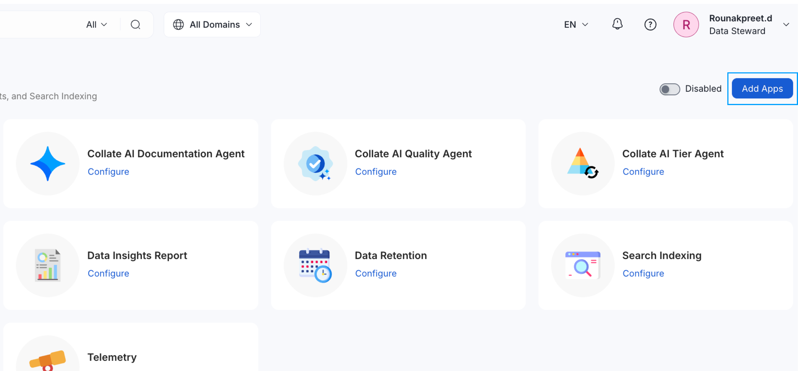 Add Apps