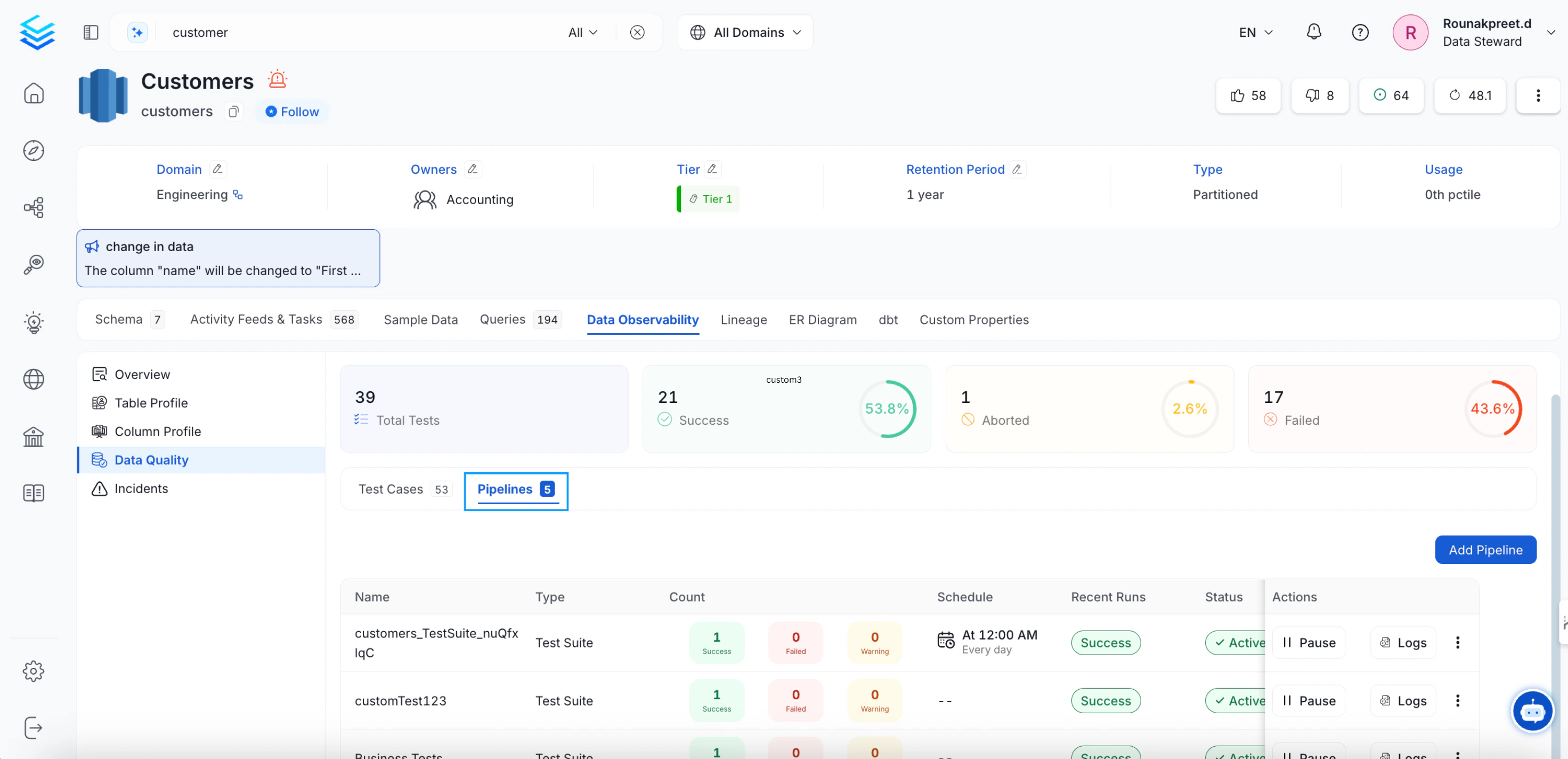 Set up a Pipeline