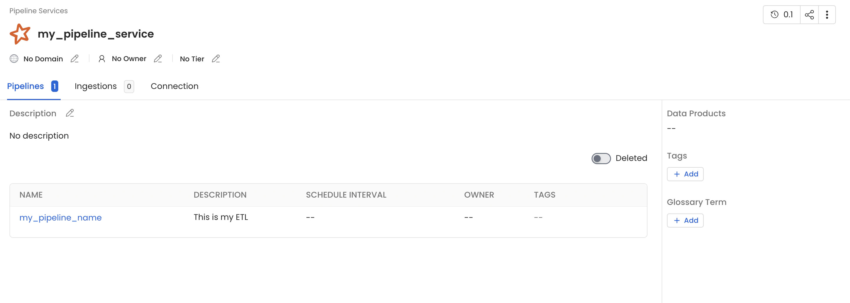 Spark Pipeline Service