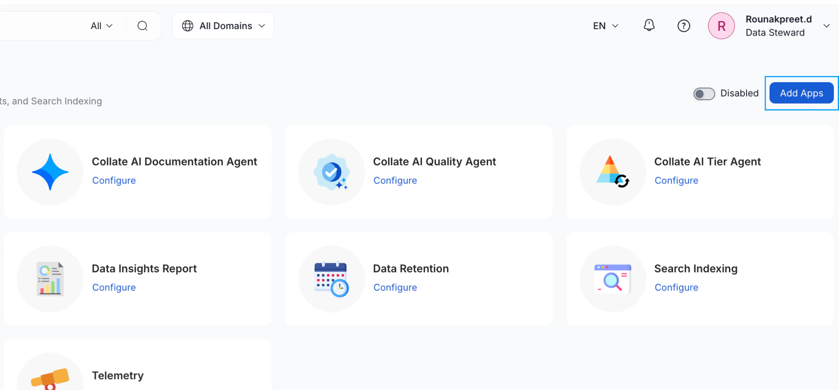 Add Apps