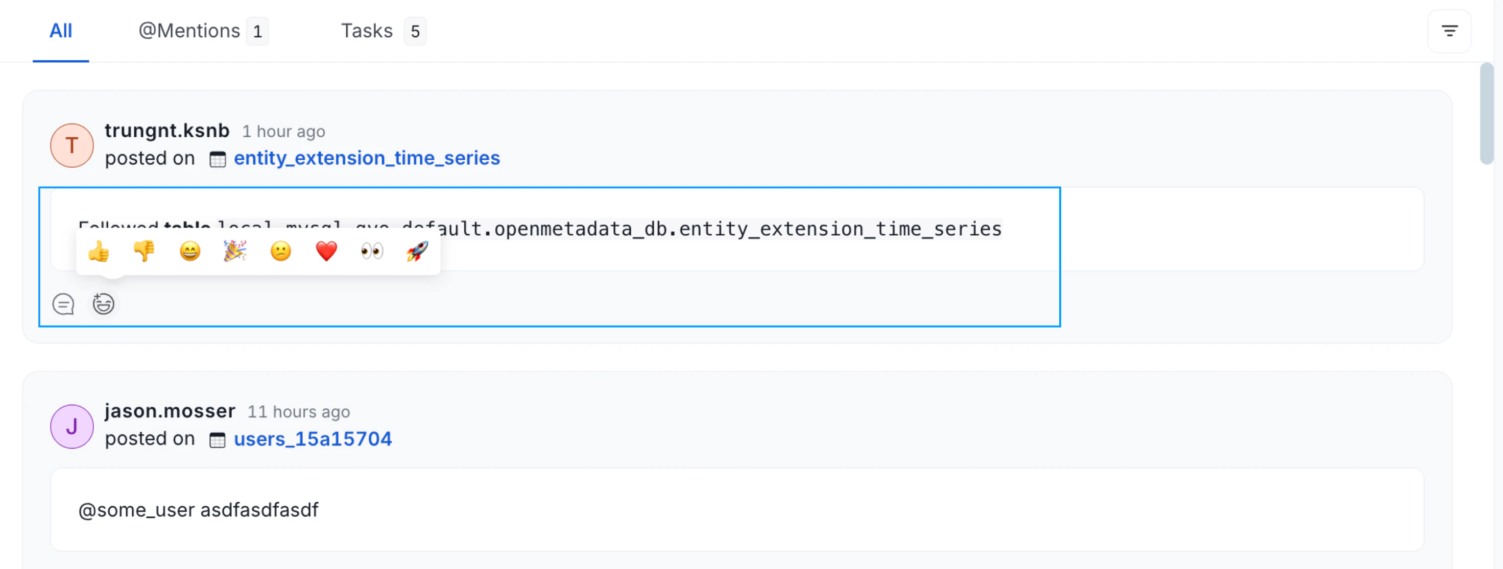 React with Emojis
