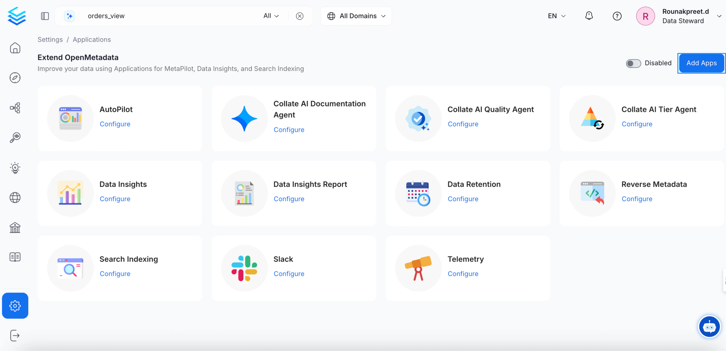 Add Apps
