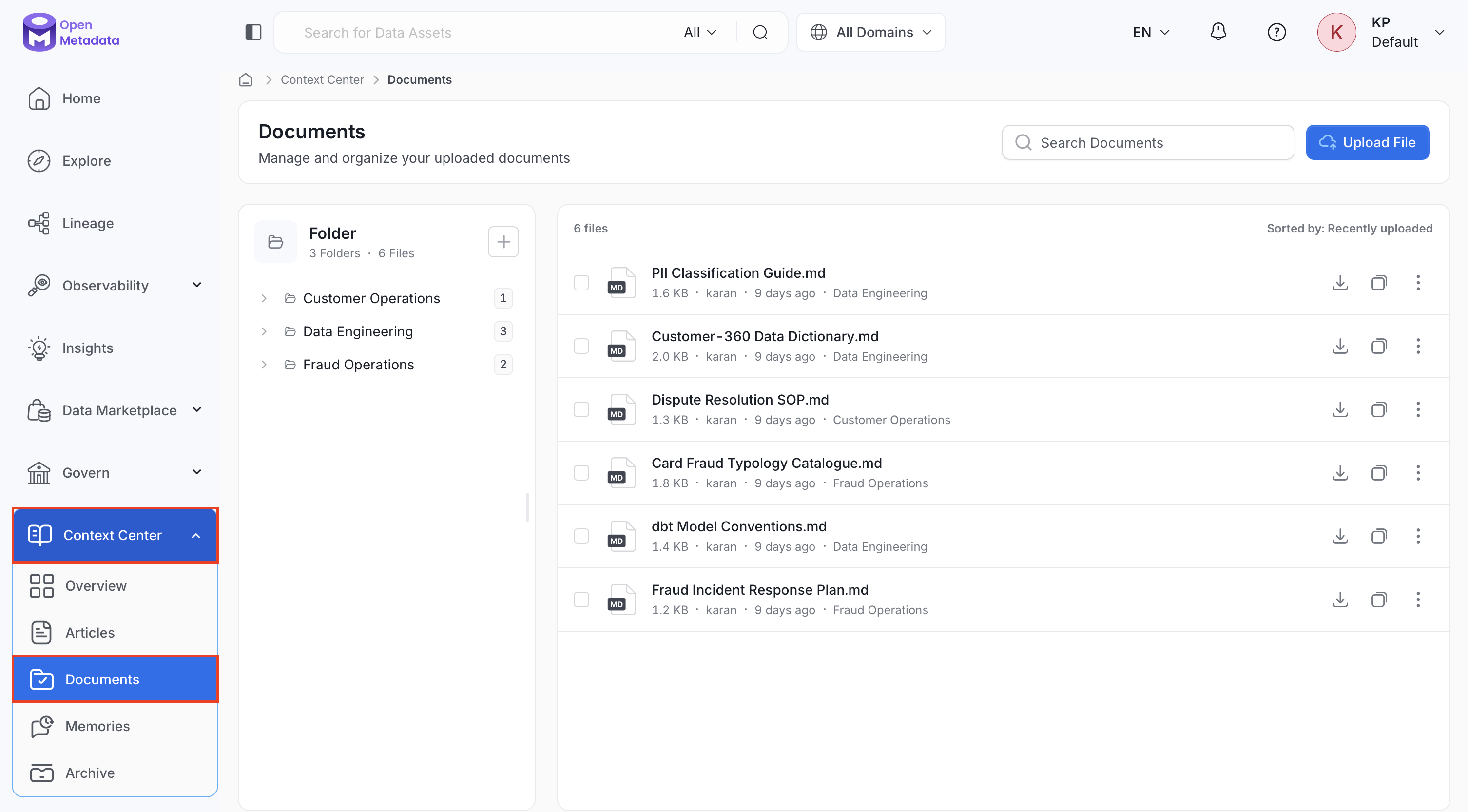 Access documents