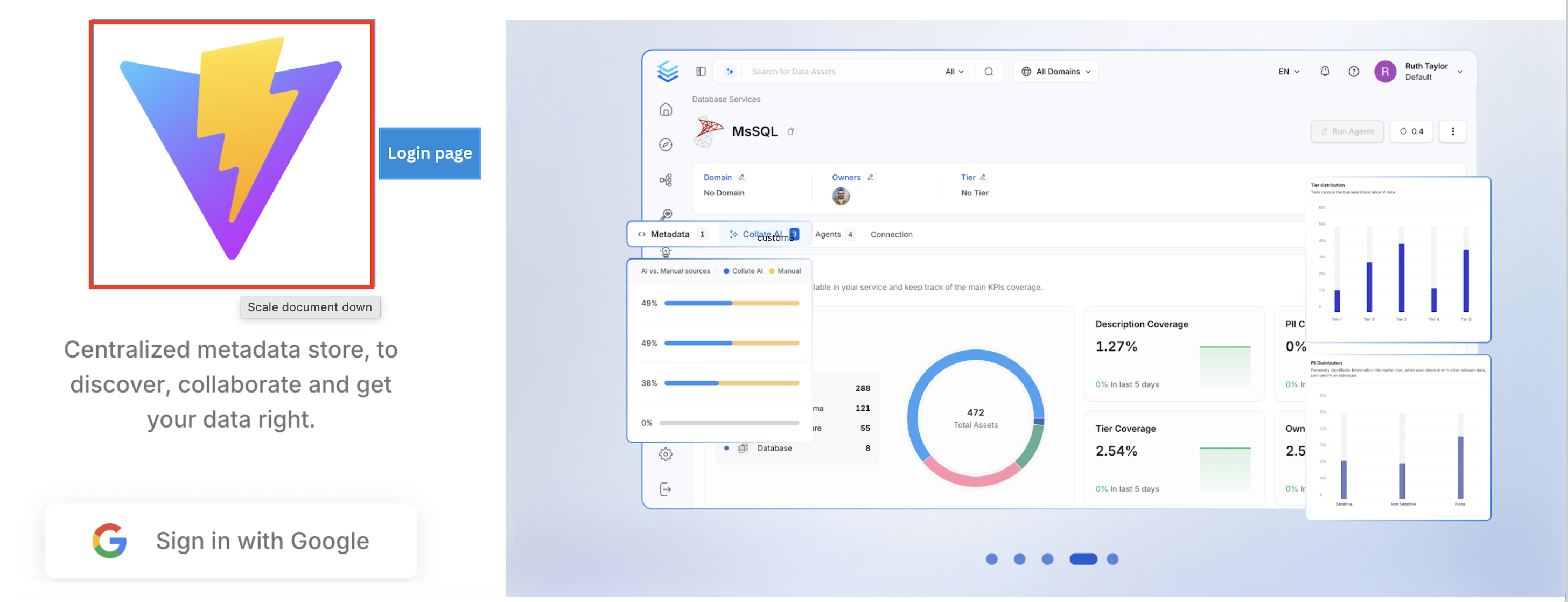 Custom logo on the login page