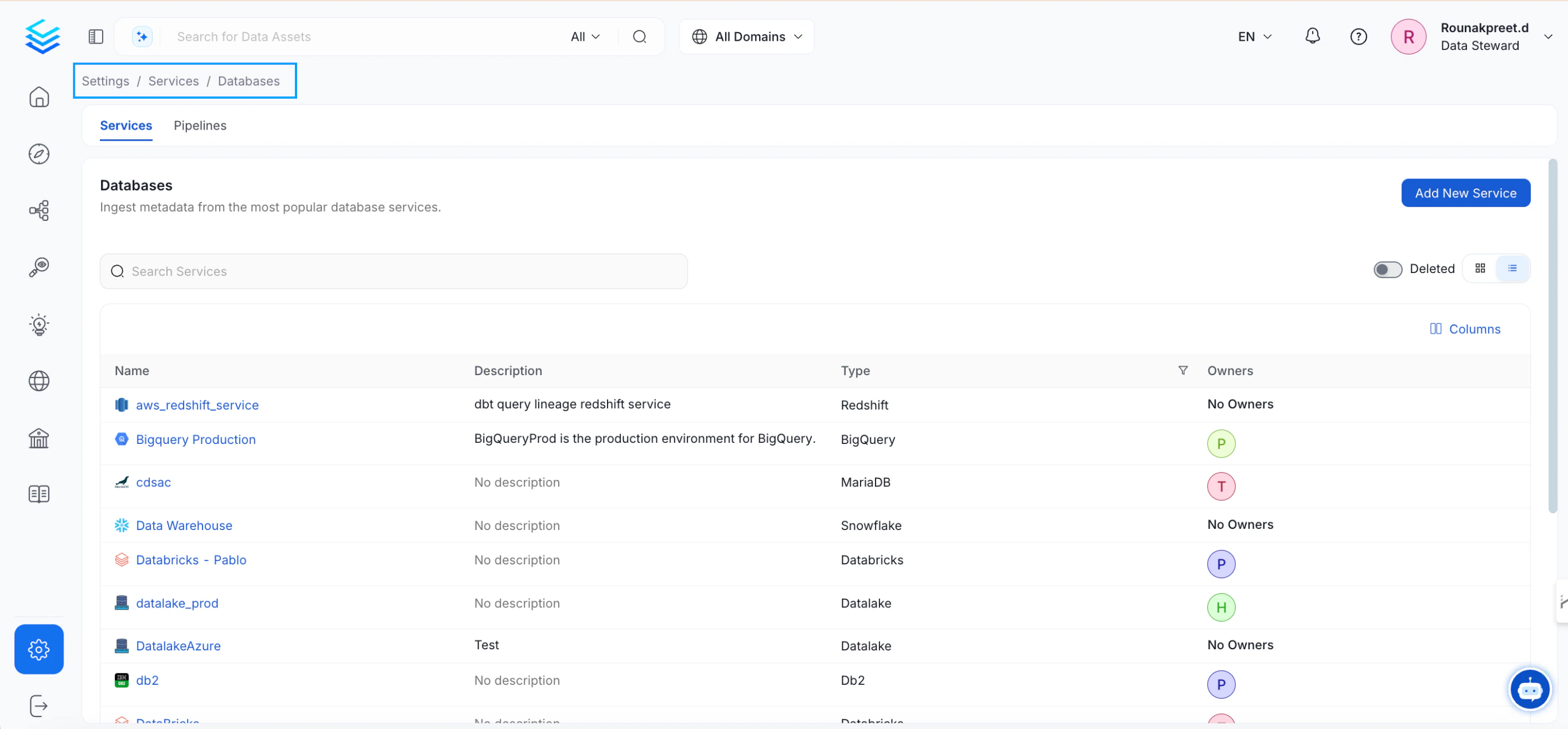 Ingestion Navigation