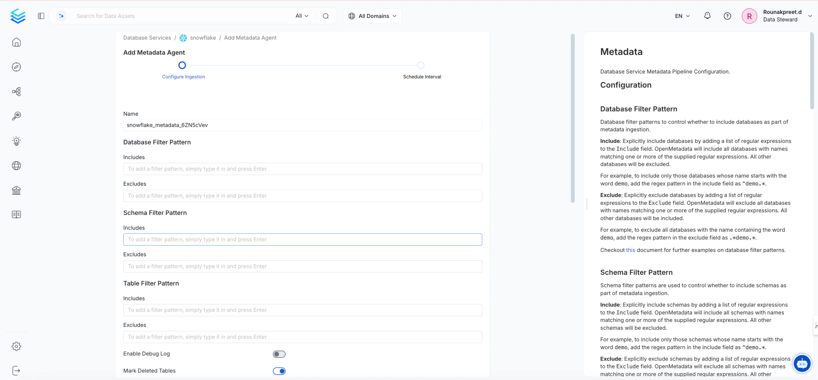 Configure Ingestion