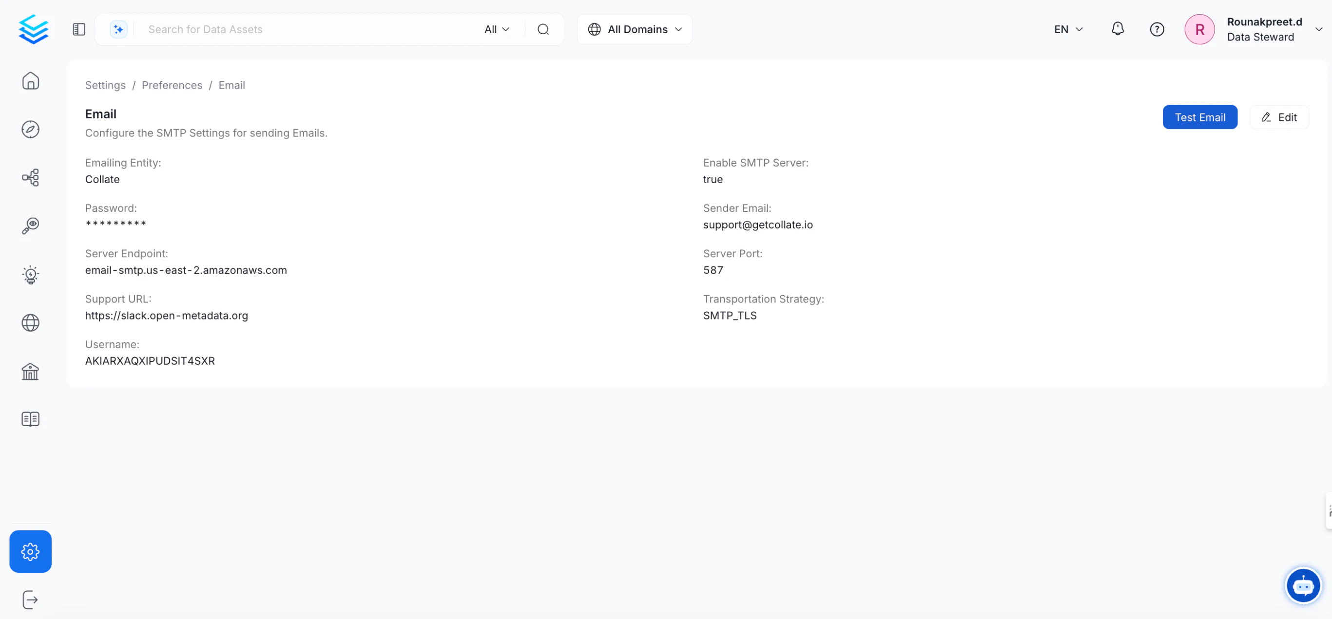 Email Configuration