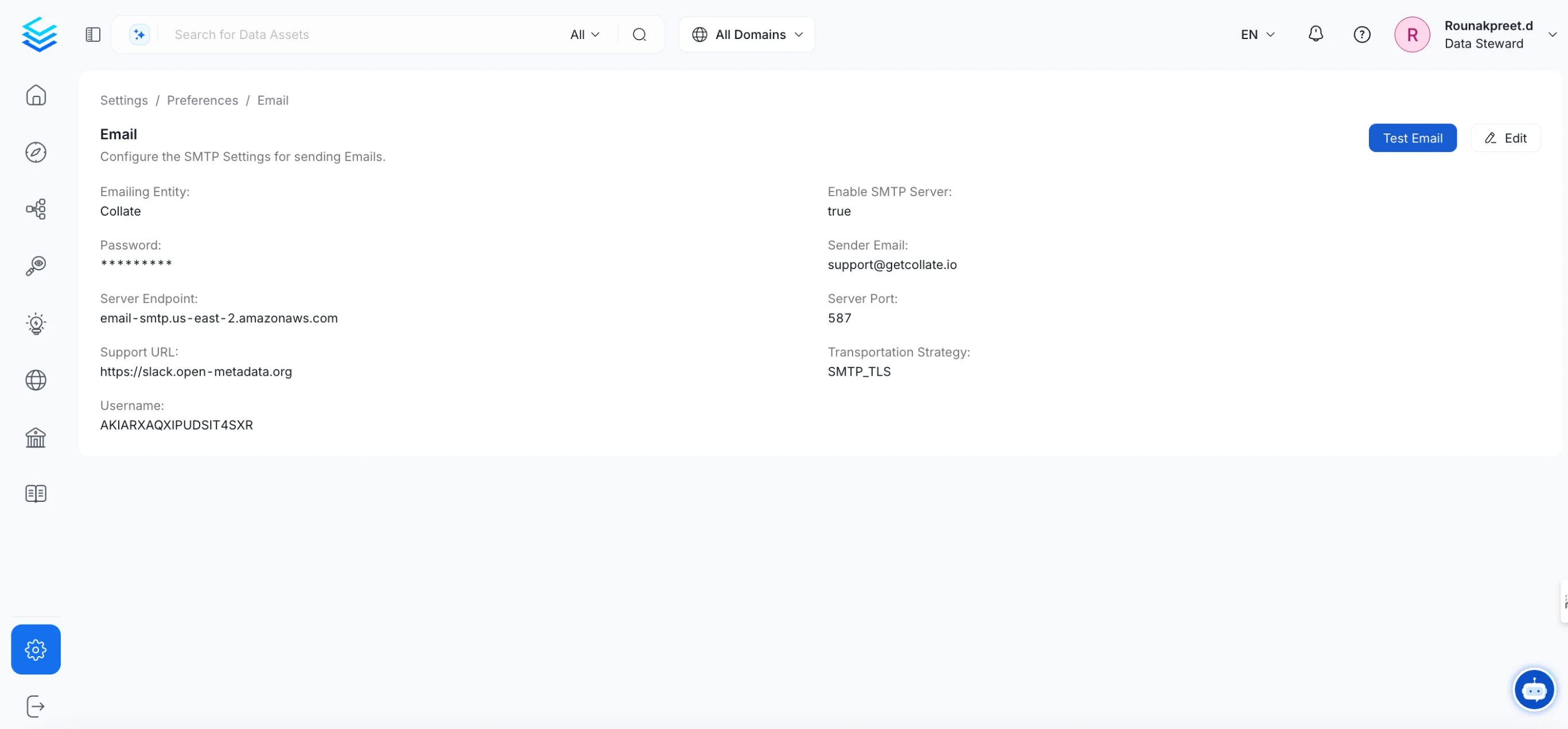 Email Configuration