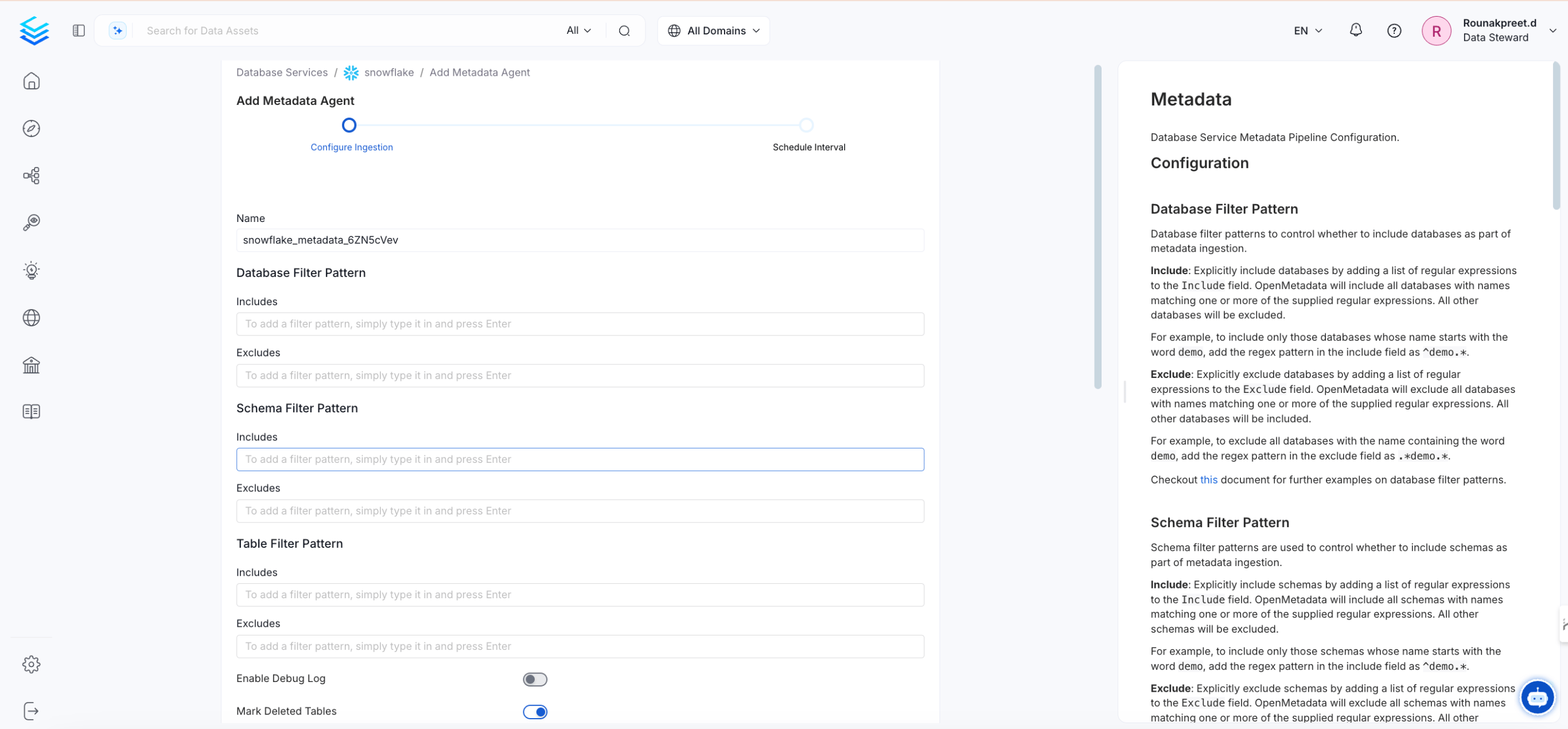 Configure Ingestion