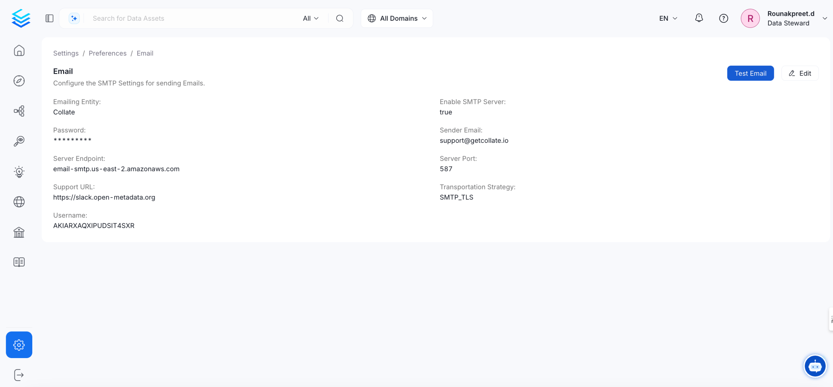 Email Configuration