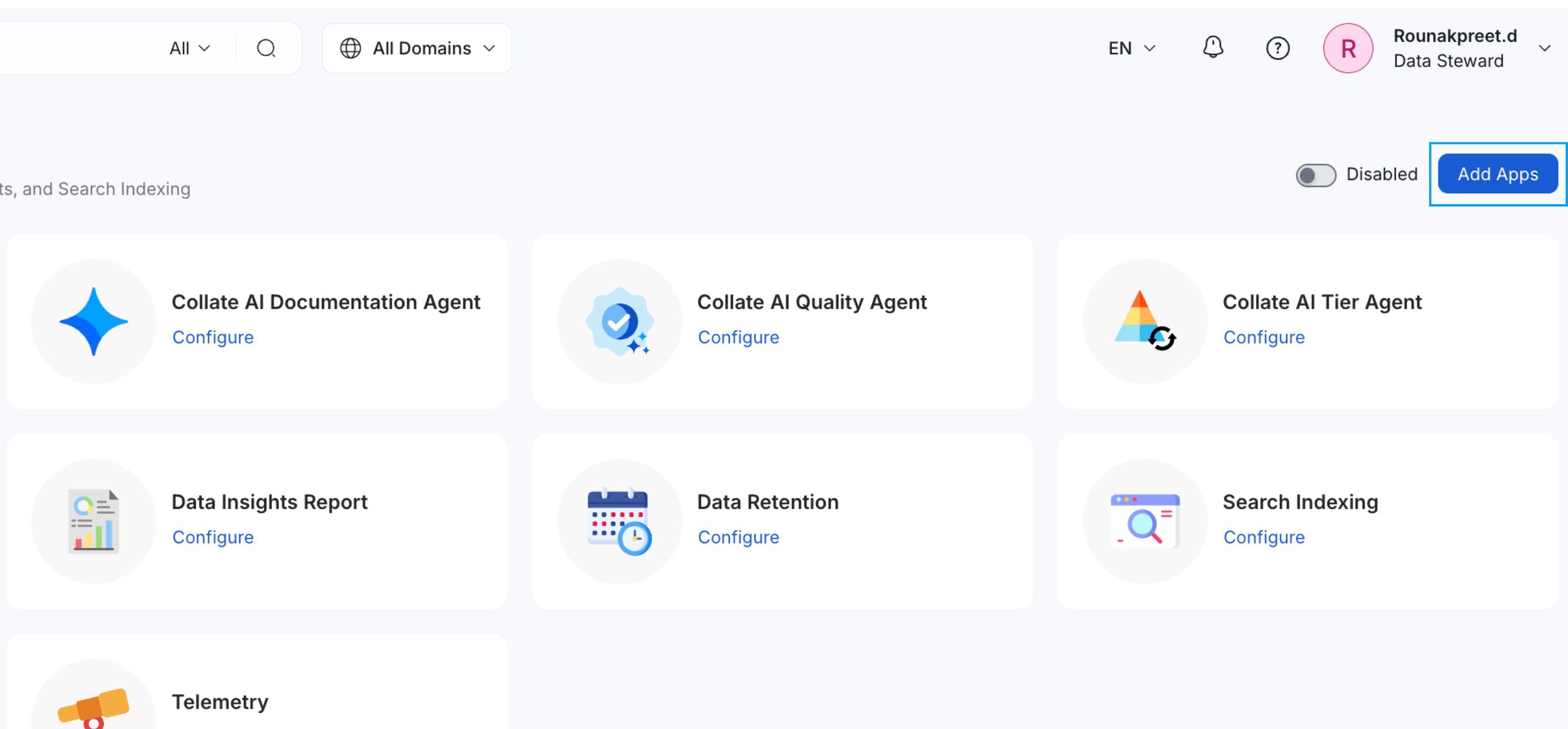 Add Apps
