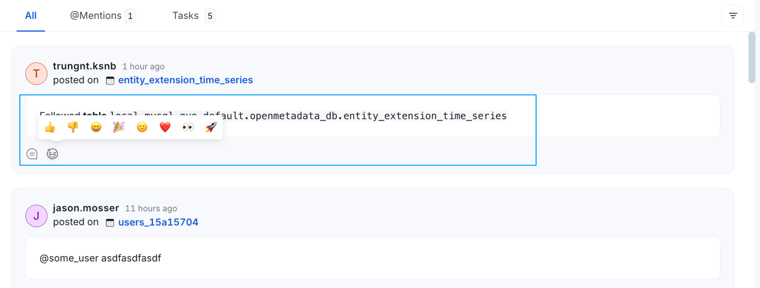 React with Emojis