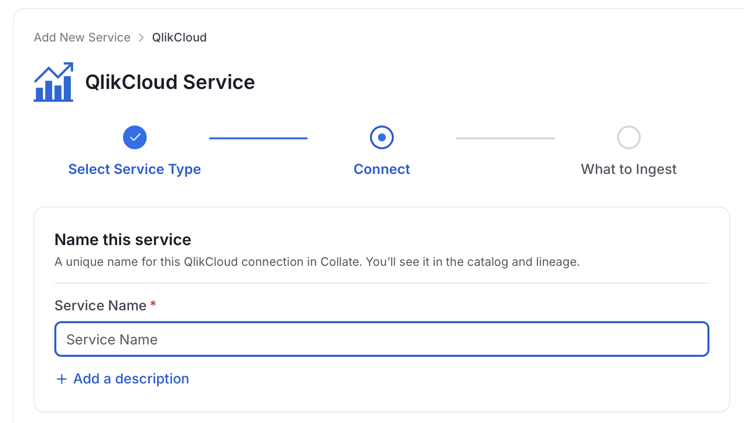 Add New Service Name