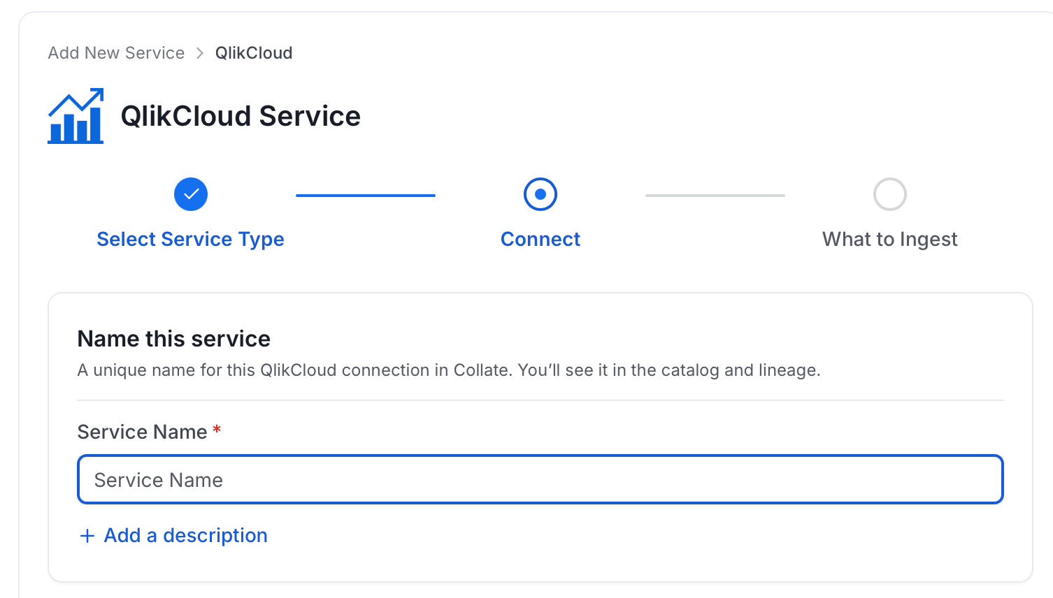 Add New Service Name