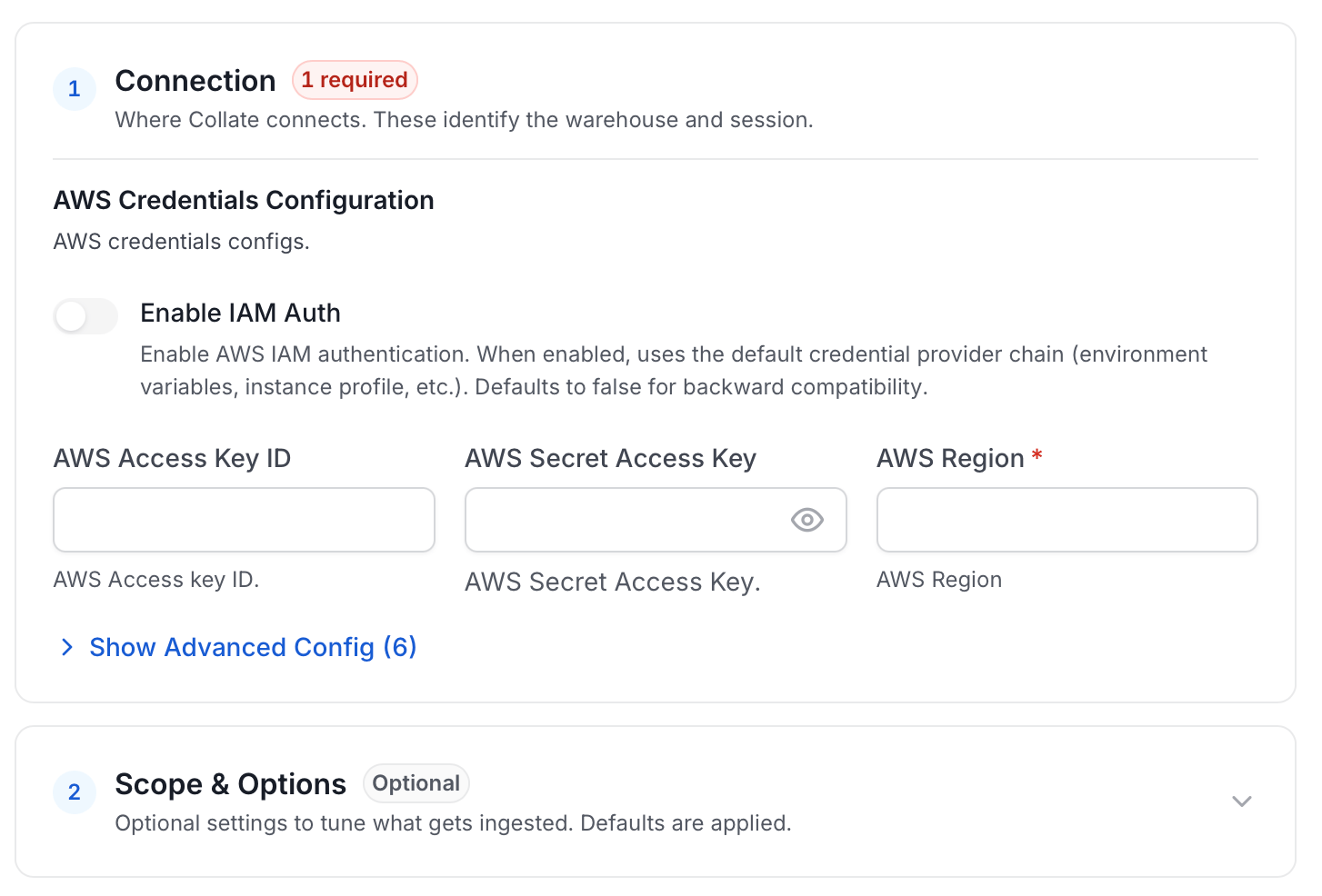 Configure Service Connection
