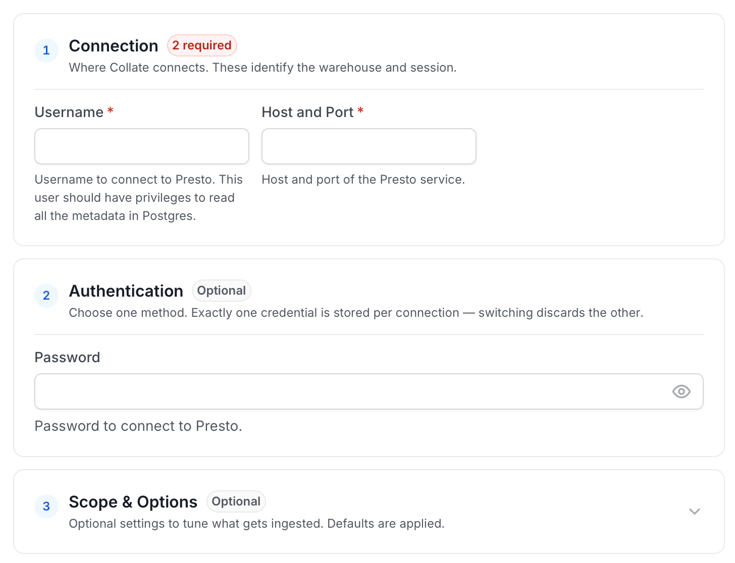 Configure Service Connection