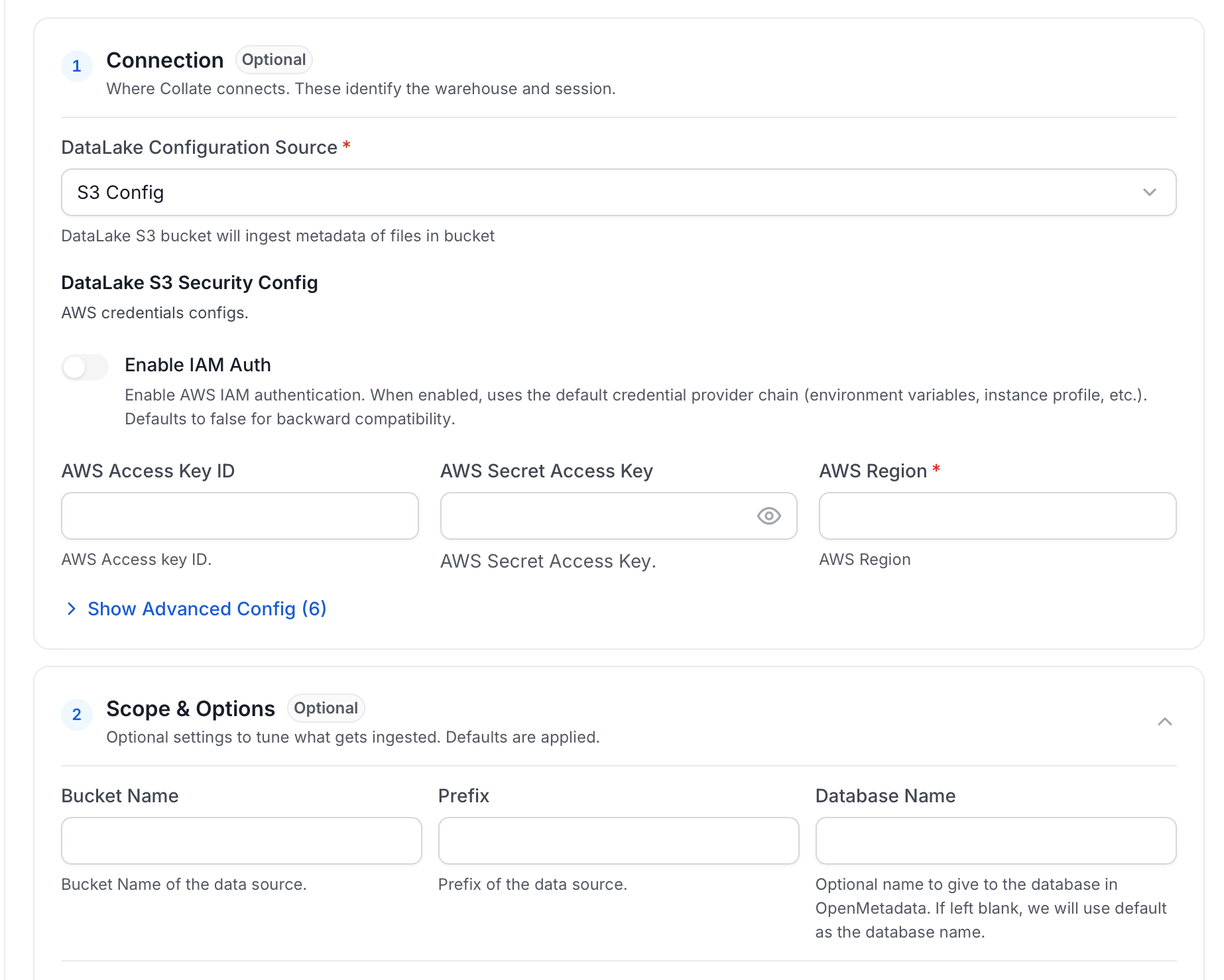 Configure Service Connection