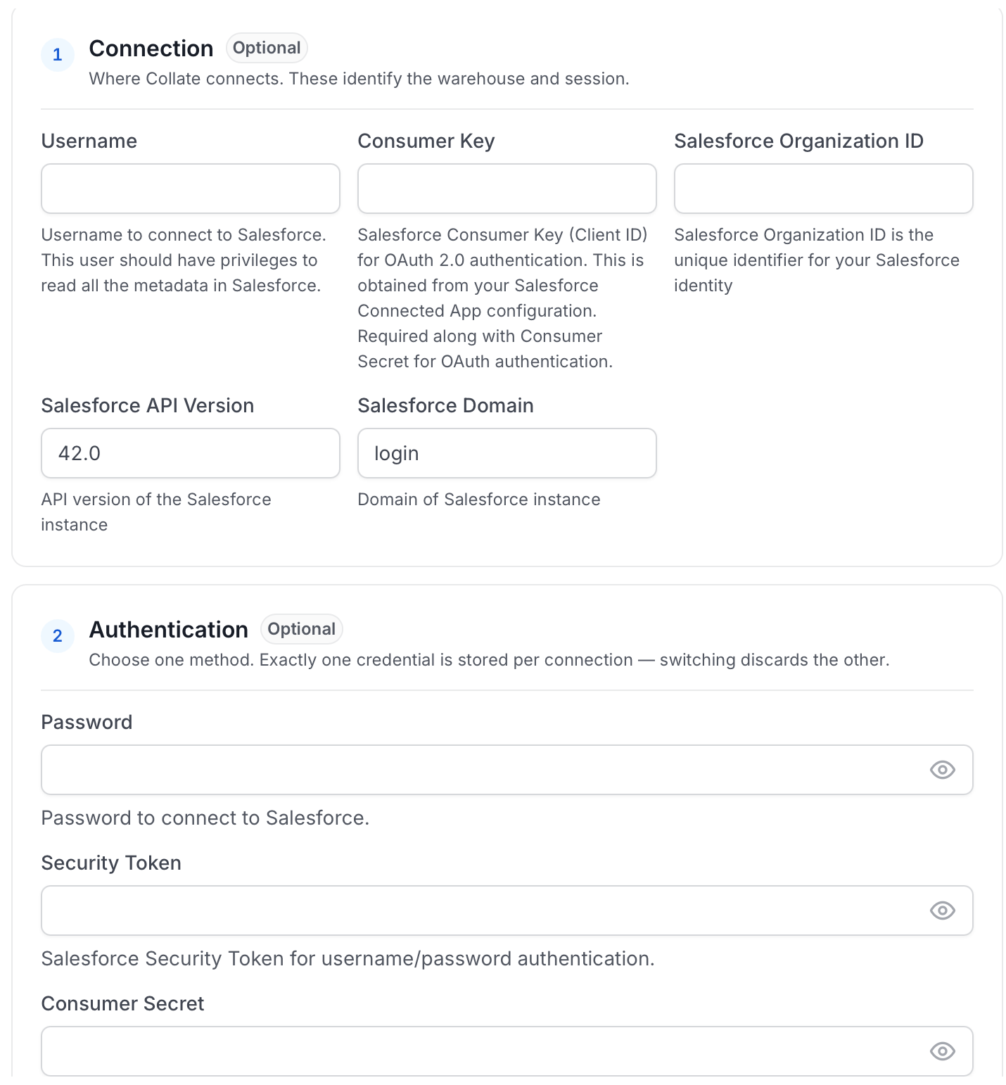 Configure Service Connection