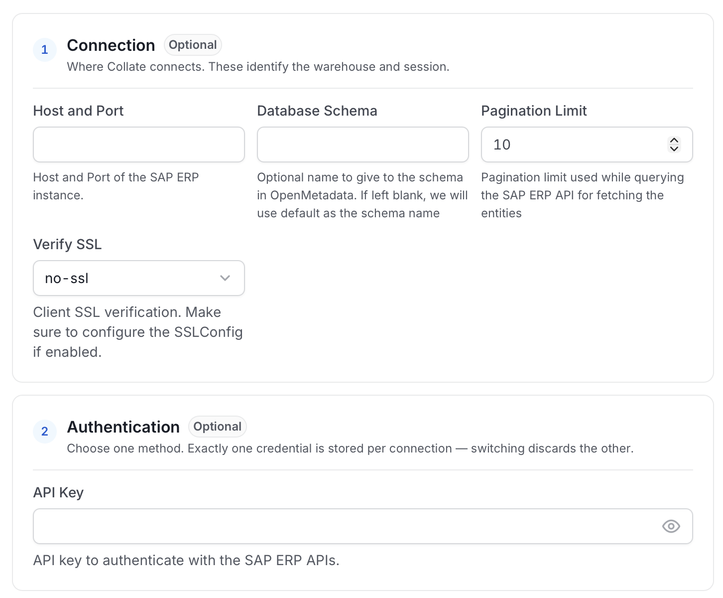 Configure Service Connection