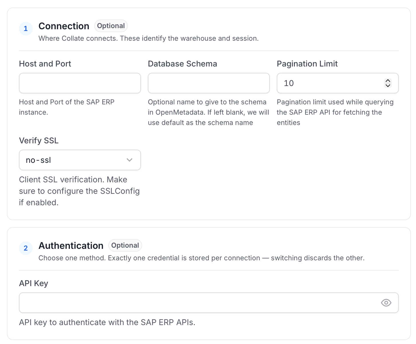 Configure Service Connection