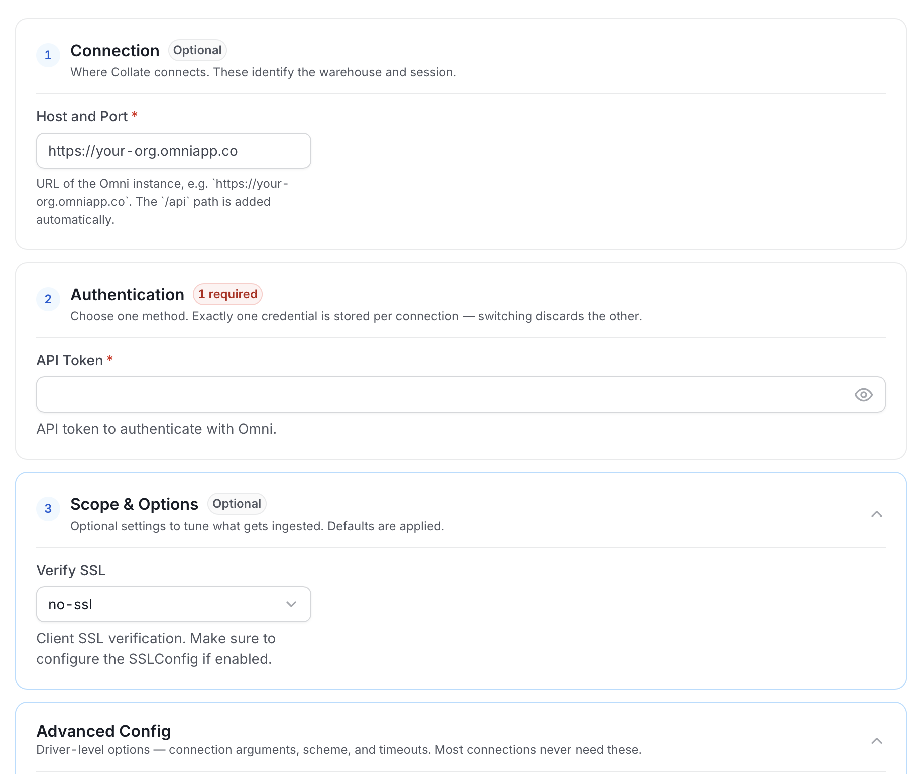 Configure Service Connection