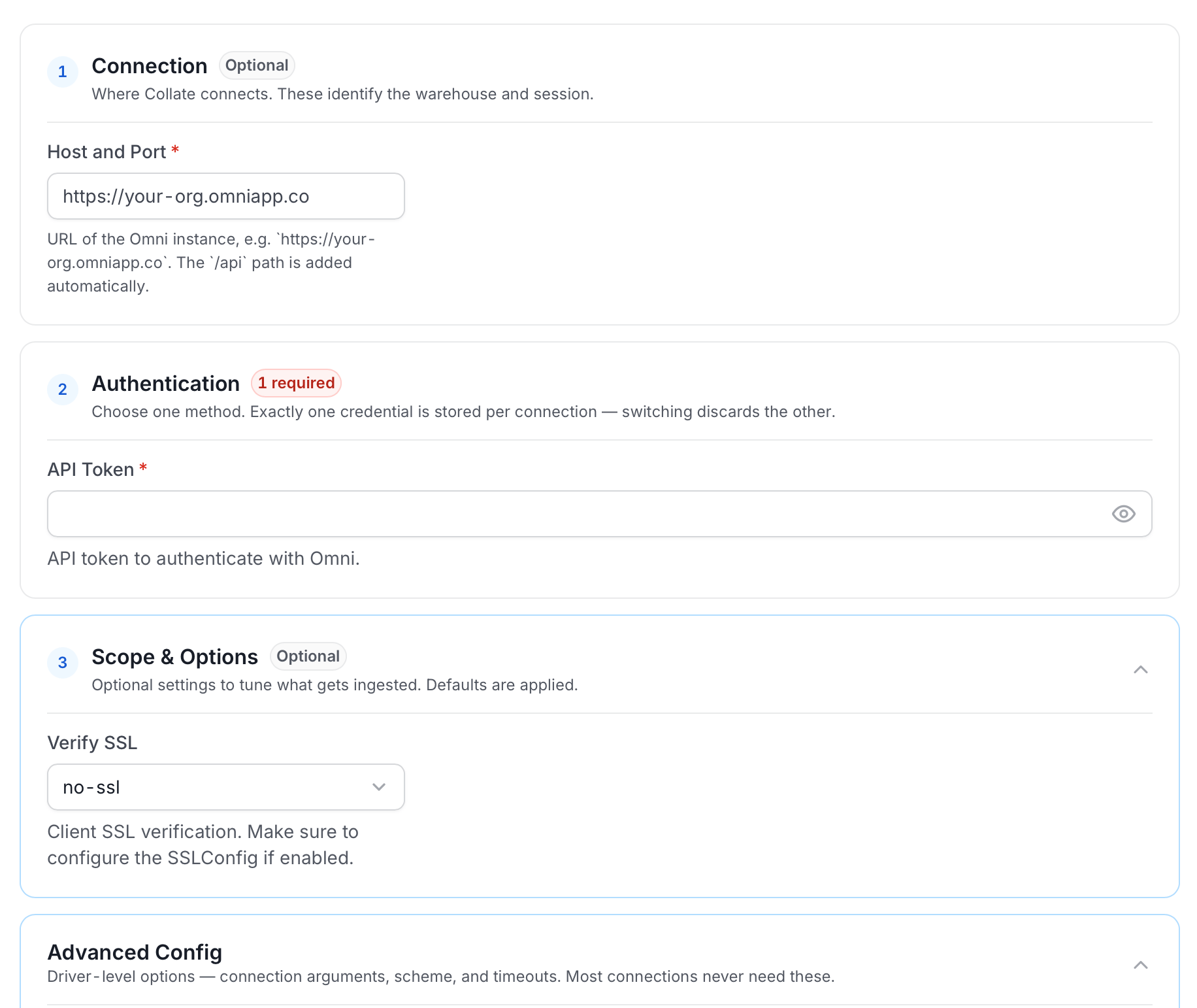 Configure Service Connection