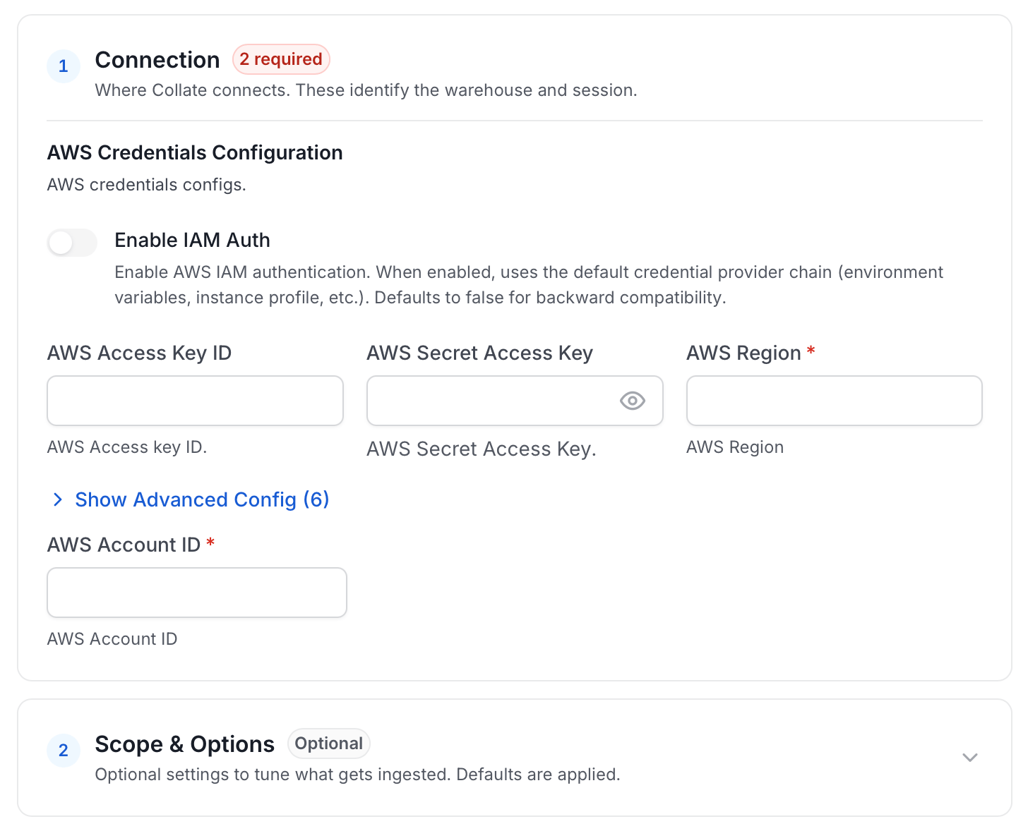 Configure Service Connection