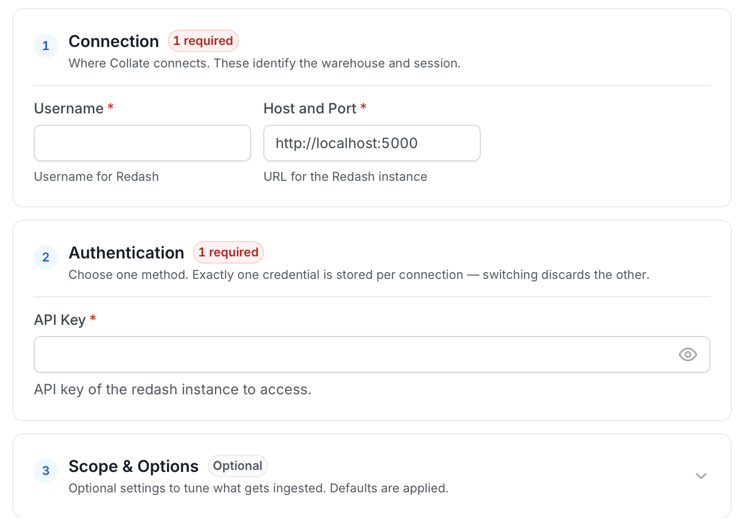 Configure Service Connection