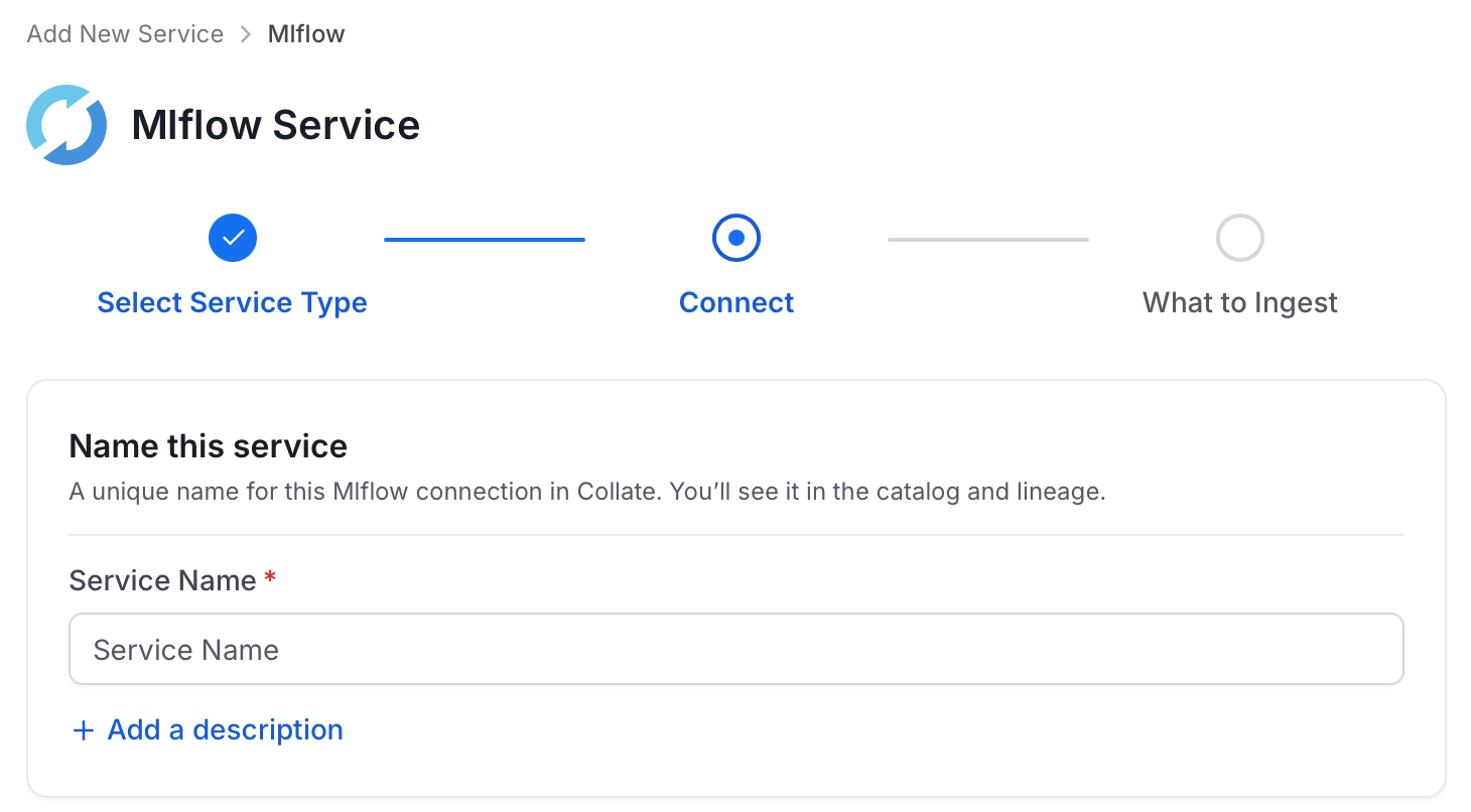 Add New Service Name